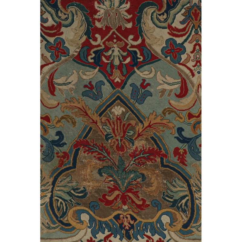 Hand Knotted Wool Area Rug