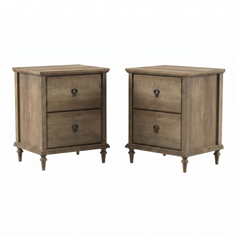 Aleana Traditional 4 Pieces  Bedroom Set