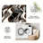 Brown Soft Wave carpet-easy to clean, machine-washable, soft and comfortable; suitable for door mats, kitchens, living rooms, bedrooms, corridors, and laundry areas. Easy to clean, durable carpet for home decoration.-252272843