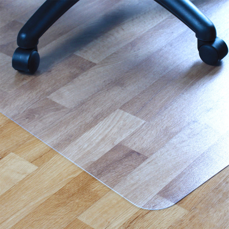 BioPVC Rectangular Chair Mat for Hard Floors, 150 cm W x 116 cm L