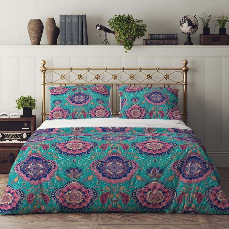 Abstract Duvet Cover, King Duvet Cover + 2 King Shams
