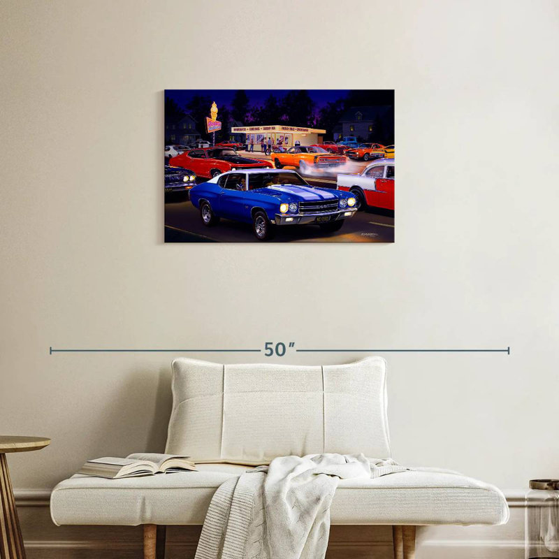 Mehar Fast Fred's, 20" H x 30" W