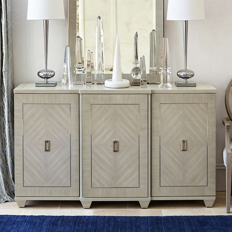 Buffet trois portes de luxe moderne