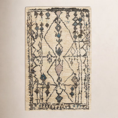 Semele Brown Hand-Knotted Jute Rug