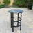 Aluminum 3-Piece Patio Bar Set with 30'' Round Bar Table-1942536314