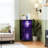 4 Drawer Dresser for Bedroom, Narrow Chest of Drawers, Wooden Top and Study Iron Frame 18"x37.5"-(WxH)