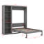  Lit escamotable mural avec tablettes Murphy-540065463
