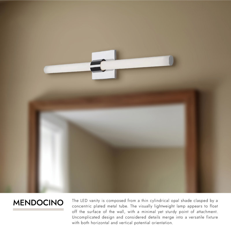 Mendocino 1 - Light LED Bath Bar