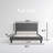Nestl Horizontal Channel Upholstered Platform Bed-101071459-101071461