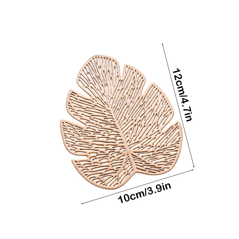 Sous-verres Monstera Monstera, Rose