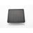 Matte Black Ceiling Mounted Shower For Luxurious Bathing 16" Head System - Black, Hygienic Design-124583788