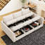 Canapé-lit modulaire convertible Aurora Chenille-106913435-106913483