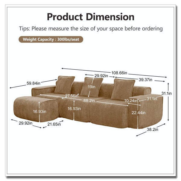 Dimensions du produit