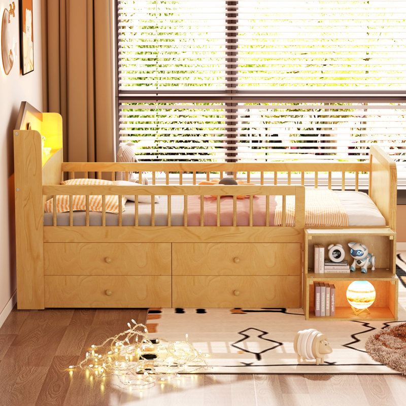 Lit de jour pour enfant Whimsical, Naturel