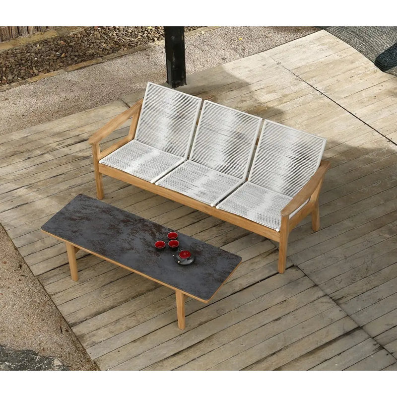 Monterey Deep Seating Three-Seater Sofa, Seagull