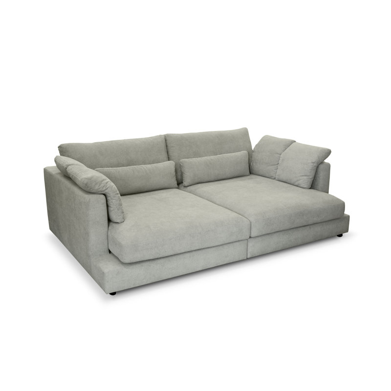 3 Seater Sleeper, Light Grey