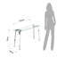 Theo 125cm Glass Top Console Table
