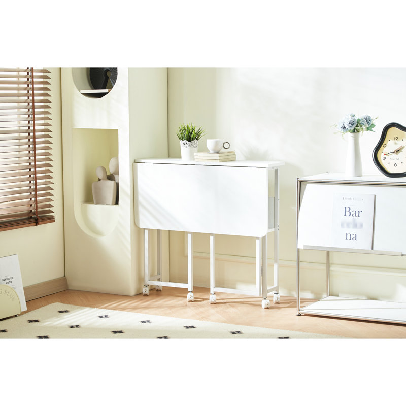 Petit bureau pliable, bureau, bureau, salon, chambre à coucher d'ordinateur