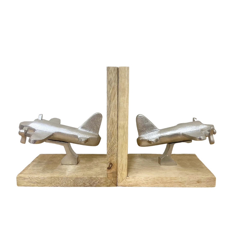 Wood Bookends