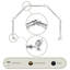 Tringle à rideaux simple 5 côtés pour fenêtre bay Nailsworth-121092499-33061178