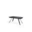 Lynnville Extendable Metal Base Dining Table