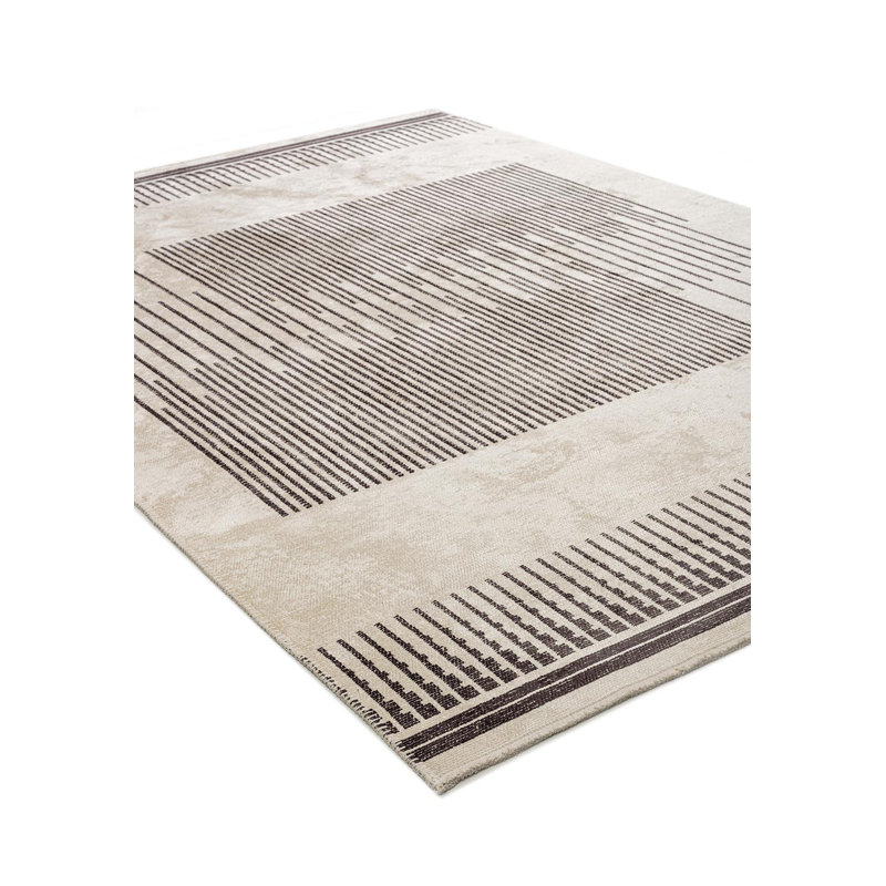 Tapis transitionnel à rayures Southwest, Rectangle 7 pi 10 po x 9 pi 10 po