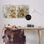 Ensemble de 2 toiles Neutral Tropical Organics, design par Dusza-436086605