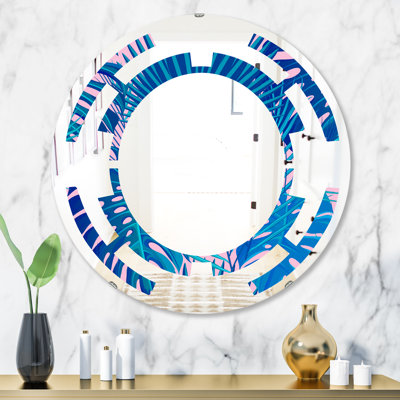 Miroir mural Space Floral X Coastal