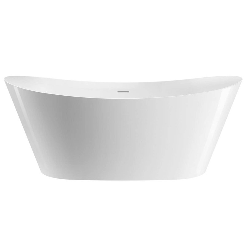 67'' x 31.87'' Freestanding Soaking Acrylic Bathtub