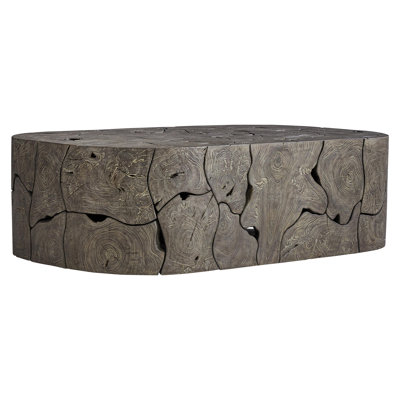 Trinidad Outdoor Oval Teak Coffee Table