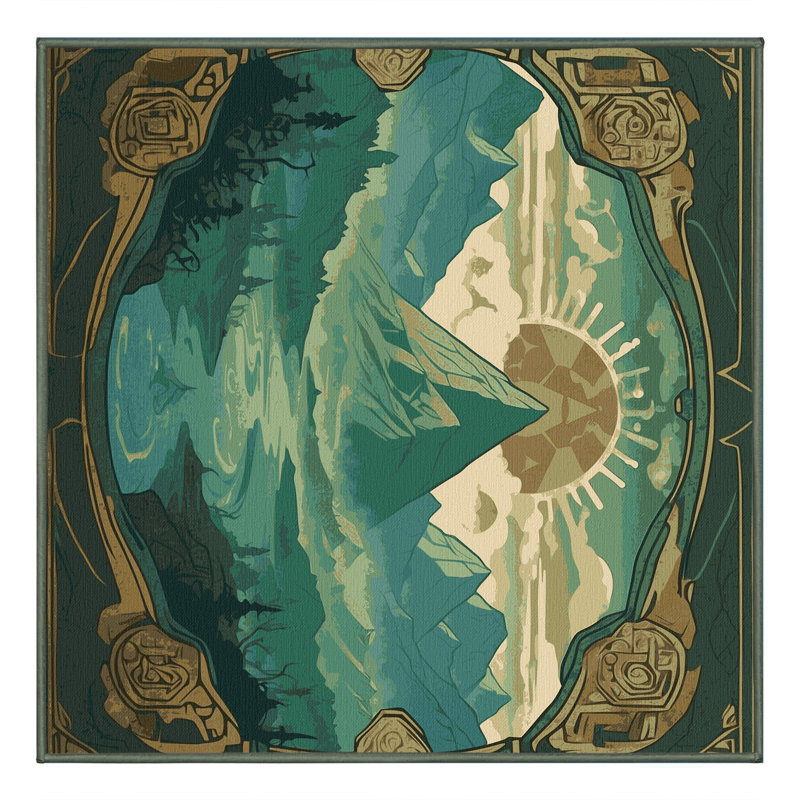 Hero's Anthem Rug, Square 4'