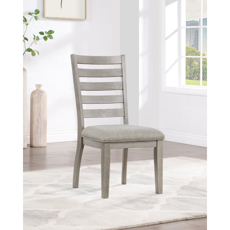 Chaise d'appoint Diflumera, Gris