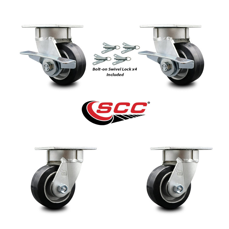 Kingpinle sur roulettes en aluminium