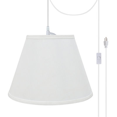 Elize 1 - Light White Single Pendant