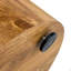 La table cylindrique avec son motif