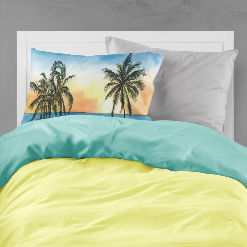  Taie d'oreiller Palm Tree
