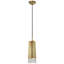 Thomas O'Brien Matcha Single Light Pendant in Bronze with Clear Glass-1778555927