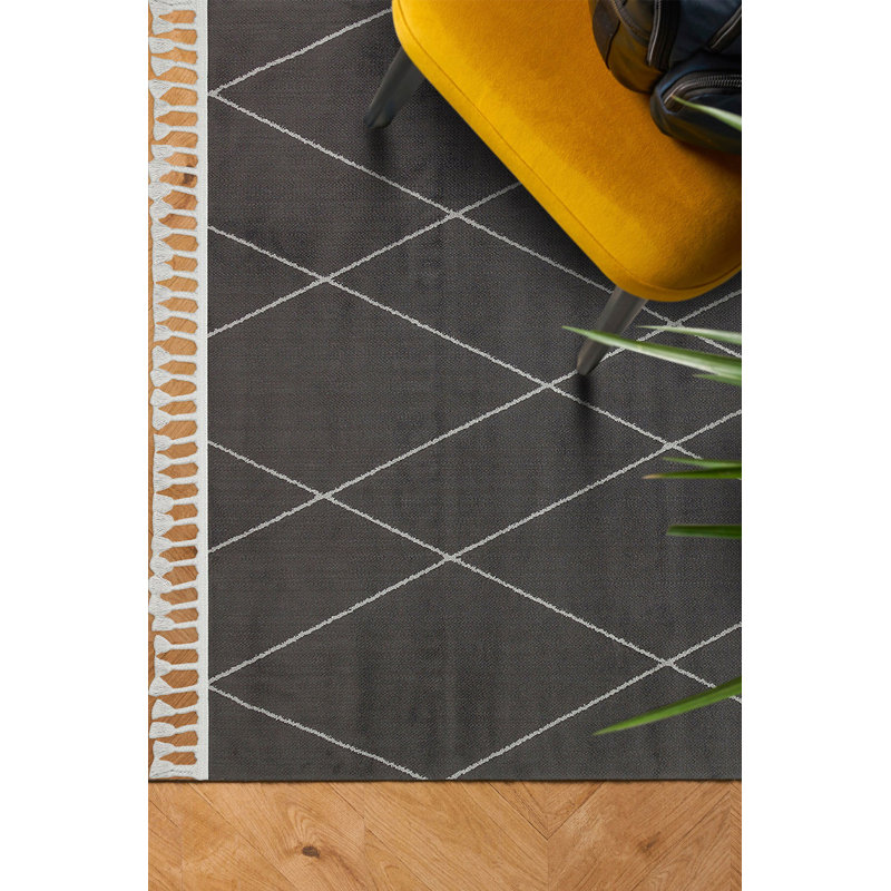 Adai Machine Made Indoor / Outdoor Area Rug, Runner 3'3" x 8'2"