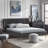 Zoua Upholstered Platform Bed-94516448