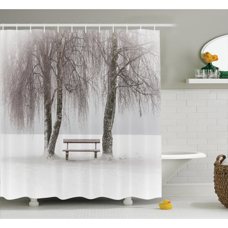Rideau de douche simple Farm House, H 84 po x l 69 po