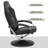 Recliner Upholstered Video Gaming Chair with Ottoman