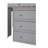 Fynnley Kids Full Loft Bed with Drawers-675852190
