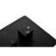 Douche de plafond de 16 po - noir mat, tête noire confortable pour l'heure du bain-127377183