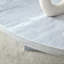 Table basse ronde blanche en MDF multi-styles