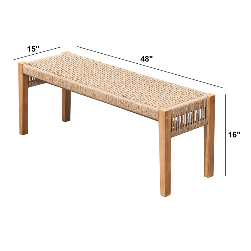 Banc de jardin Daquane