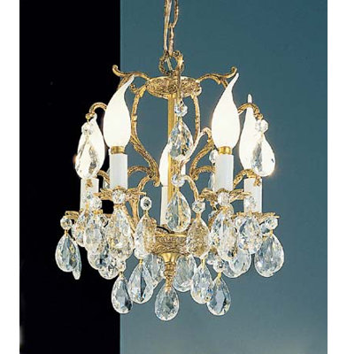 Ewalt 5 - Light Dimmable Empire Chandelier