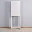 Armoire de rangement en bois au-dessus de la toilette 23,62 x 7,72 x 67,32 po avec tablette réglable