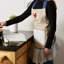 Tablier de cuisine coq volant