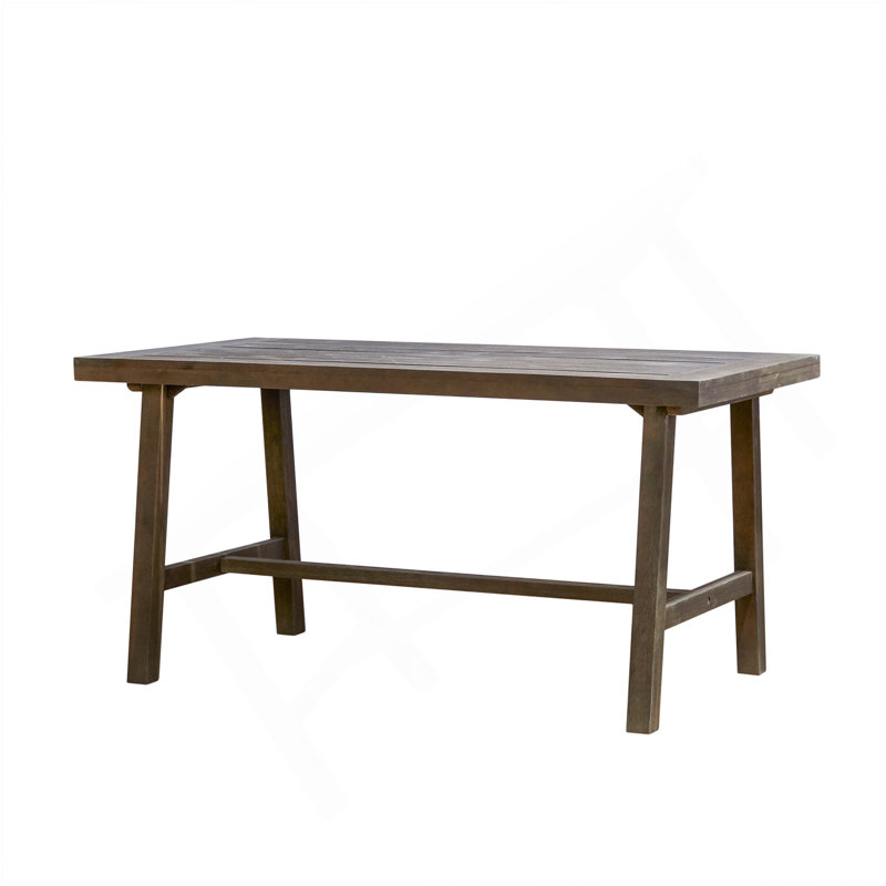Table de salle à manger Miami, Gris délavé