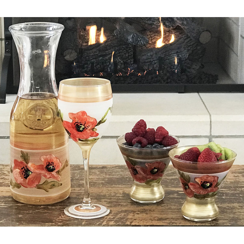 Poppy Floral Irven Carafe